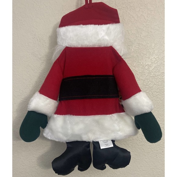 1981 Vintage Hallmark Christmas Santa Stocking w/Bell NEW - Picture 6 of 6